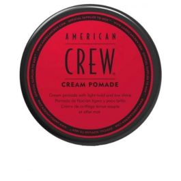 American Crew Crème Pomade 85g Homme Tenue Légère à Moyenne Aspect Naturel Hydratante Anti-Frisottis