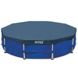 Intex Bâche de piscine ronde 3,66m en toile pour piscine tubulaire