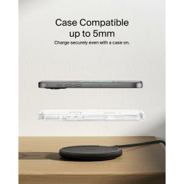 Chargeur sans fil Belkin WIA012HQBK Noir 15 W