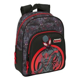 Cartable Spider-Man Noir 27 x 33 x 10 cm Precio: 27.5000004. SKU: B18CGTYMFG