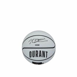 Ballon de basket Wilson Player Icon Mini Durant Blanc (Taille 3)