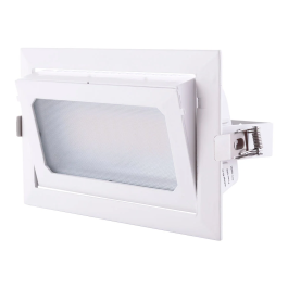Focus Downlight LED 50W 6000Lm 4000K Rectangulaire Orientable 40.000H