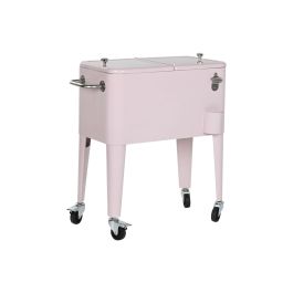 Glacière Home ESPRIT Rose Acier polypropylène 74 x 43 x 80 cm