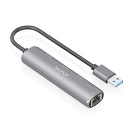 Hub USB Aisens ASUC-4P037-GR Gris