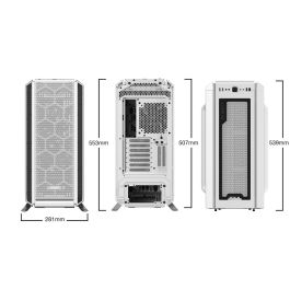 Boîtier ATX semi-tour Be Quiet! Blanc