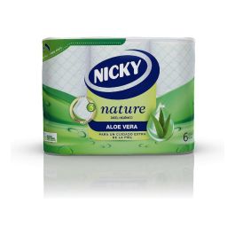 Papier Toilette Nature Aloe Vera Nicky Nature Aloe Vera (6 uds) Precio: 3.5000004. SKU: B1KDBM36KY