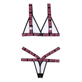 Ensemble de Lingerie Fantasy Lingerie Noir (L/XL)