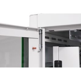 DIGITUS 42HE Netzwerkschrank varioFLEX 2022x800x800mm grau (Speditionsversand)