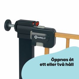Barrière de sécurité Safety 1st Easy Close Marron Noir 73-80 cm