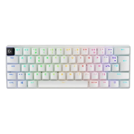 Logitech G G Pro X 60 Lightspeed - Clavier mécanique gaming sans fil 60% compact blanc, Bluetooth, USB, RGB LIGHTSYNC Precio: 249.96. SKU: B146VQVMLK