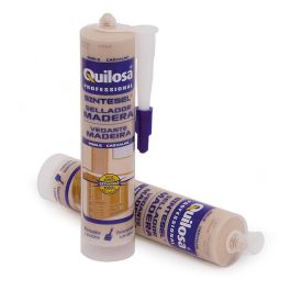 Quilosa Mastic Synthétique pour Bois Nogal 300ml - S'applique sur bois, surfaces intérieures/extérieures. Adhérent, peut être peint. Nettoyage à l'eau. Precio: 7.89. SKU: B1EDKHYCYH