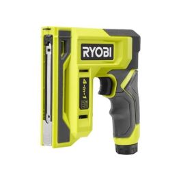 Ryobi Agrafeuse 4V, Grapas 6-14mm, Clous 18G 15mm, Inclus 1100 Grapas T50 et 250 Clous 18G - AAAOA89485