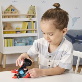 Hasbro Marvel Spidey et ses amis incroyables Miles Morales Water-Webs Figurine et véhicule de dauphin rotatif HASG14655P0 à partir de 4 ans