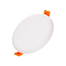 Plaque LED 11W 800Lm 2700K Circulaire sans Cadre IP65 Aluminium Blanc 40.000H LUM-NSDL-R125