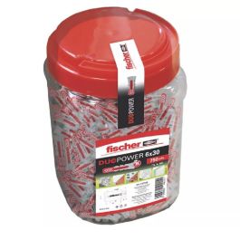 Fischer DUOPOWER 6x30 - Chevilles pour vis 4-5mm, 750 unités, plastique double composant, fixation universelle pour murs pleins et creux Precio: 42.5000004. SKU: B19X8B8ADE