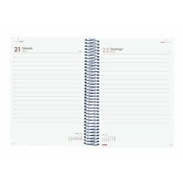 Agenda Finocam YEAR Bleu A5 15,5 x 21,2 cm 2026