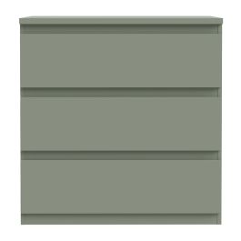 Commode EDMORE EMOK211U59 3 tiroirs Vert salvia 77,2 x 42 x 79,8 cm