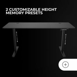 Bureau Mars Gaming MGDERGOPRO160 Noir 160 x 60 cm