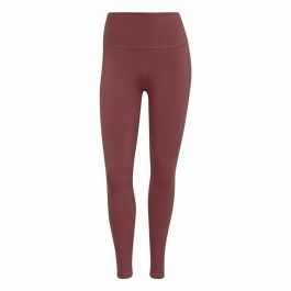 Leggings de Sport pour Femmes Adidas Studio 7/8 Marron