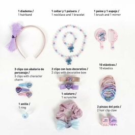 Accessoires pour les Cheveux Stitch Rose 24 Pièces