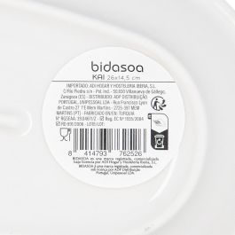 Bandeja Oval Porcelana Kai Hydrozero Bidasoa 26x14,5 cm