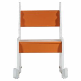 Chaise à bascule Alexandra House Living Blanc Orange Bois MDF 33 x 55 x 51,5 cm Enfant Girafe