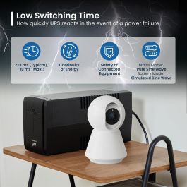 Système d'Alimentation Sans Interruption Interactif Ewent EW3995 390 W