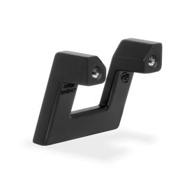 Giusti Poignée Zamak Modèle Celso Finitions Noir Mat & Or Satiné, Distance Trous 96mm