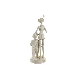 Figurine Décorative Home ESPRIT Blanc Doré 14 X 13 X 42,5 CM