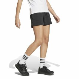 Short de Sport Adidas Essentials Small Logo Fleece Shorts Noir