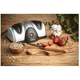 Aiguiseur de couteaux électrique Camry CR 4469 60 W Noir Multicouleur Argenté