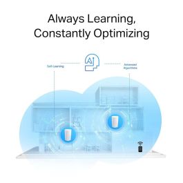 Point d'Accès TP-Link DECOX90-2PK Blanc