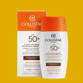 Écran solaire visage Collistar PERFECT TANNING Spf 50 Spf 50+ 50 ml Antitaches