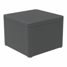 Ensemble Table avec 2 Sièges Shaf Anthracite 57 X 57 X 42 CM (3 Pièces)