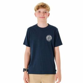 T shirt à manches courtes Enfant Rip Curl Stapler Blue marine Precio: 21.8900004. SKU: B17FLS5DPN