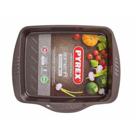 Plateau pour Four Pyrex Marron Noir Métal