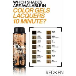 Teinture permanente Redken Color Gels Lacquers Minutos Nº 6ABN-6.19 3 x 60 ml
