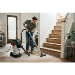 Bosch PAS 30-240PRS Aspirateur universel 1300W - 67 l/s - 240 mbar - Récupérateur 30L inox - Bluetooth