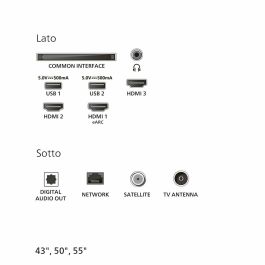 TV intelligente Philips 50PUS7000 50" 4K Ultra HD LED HDR
