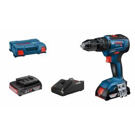 Bosch Professional Perceuse à percussion GSB 18V-55 + 2 batteries 2,0Ah + chargeur GAL 18V-40