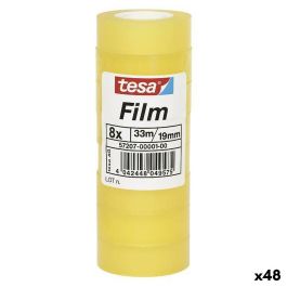Ruban adhésif TESA Transparent 19 mm x 33 m 8 Pièces (48 Unités)