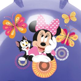 Boule à sauter Minnie Mouse Violet (10 Unités)