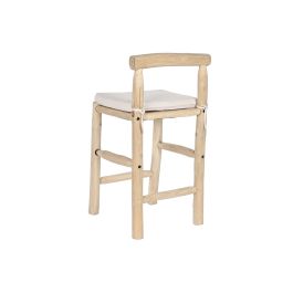 Tabouret DKD Home Decor Naturel Teck 50 x 50 x 102 cm