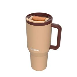 Tasse Thermos avec Couvercle Kambukka 11-08001 Orange Bronze Acier inoxydable 950 ml