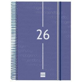 Agenda Finocam YEAR Bleu A4 21 x 29,7 cm 2026