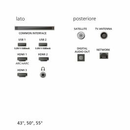 TV intelligente Philips 50PUS8010 4K Ultra HD 50" LED