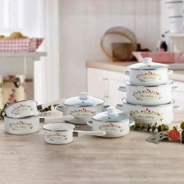 Cazo Esmalte Acero Memory Quid 18 cm (12 Unidades)