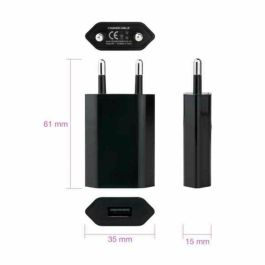 Chargeur USB TooQ 10.10.2002 Noir 5 W