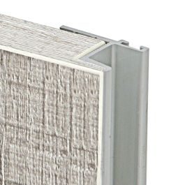 HERRAJES ALK Profilé Tirador Aluminium Calas 30B 2,60 Efecto Inox (Set de 6)