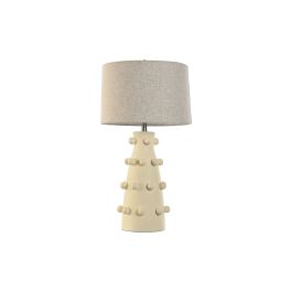 Lampe de bureau Home ESPRIT Crème Grès 50 W 220 V 40 x 40 x 76 cm